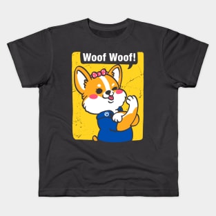 Woof Woof Kids T-Shirt